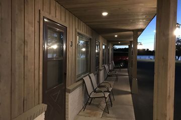 Front of property - evening/night