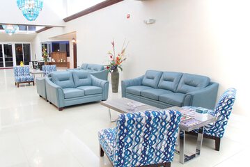 Lobby sitting area