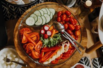 Breakfast buffet