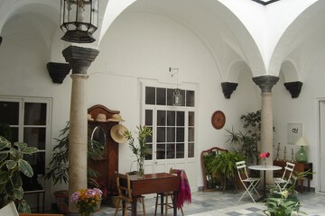 Lobby sitting area