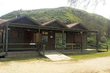 outside