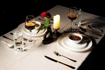 Couples dining