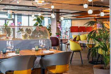 Breakfast area