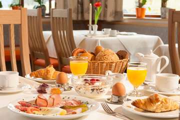 Breakfast area