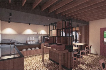 Breakfast area