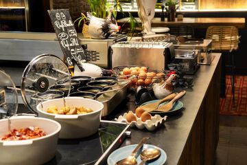 Breakfast area