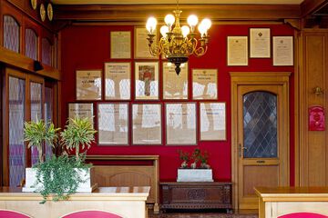 Interior entrance