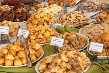 Breakfast buffet