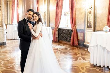Indoor wedding