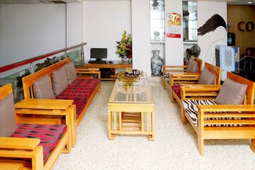 Lobby sitting area