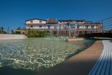 Rooftop pool