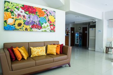 Lobby sitting area