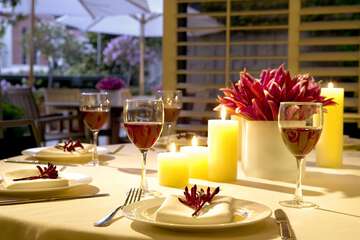 Breakfast area