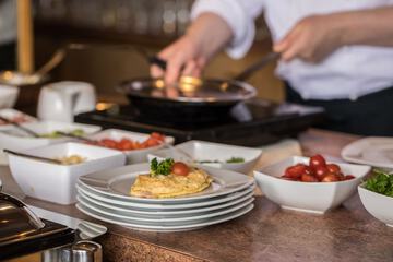 Breakfast buffet