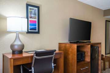 Guest room with added amenities