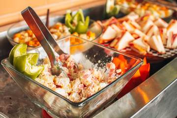 Breakfast buffet