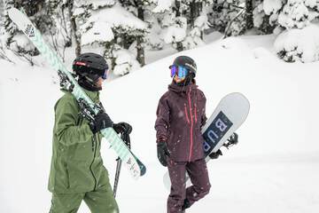 Skiing