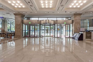 Interior entrance