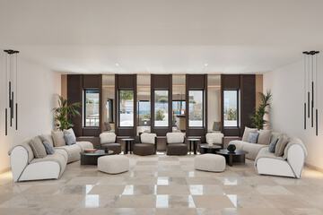 Lobby sitting area