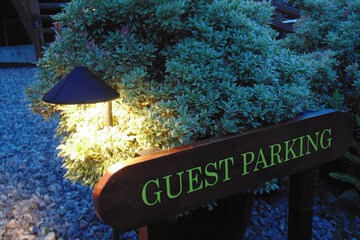 Front of property - evening/night