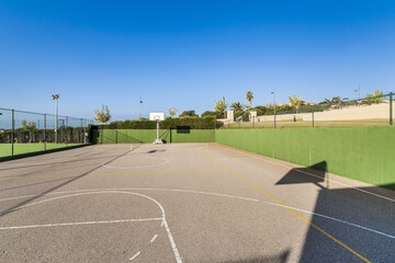 Basketball court