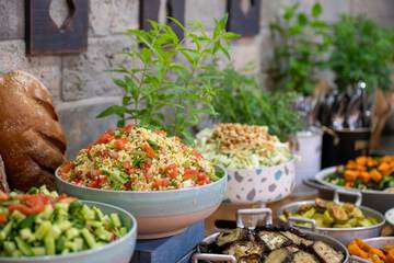 Breakfast buffet