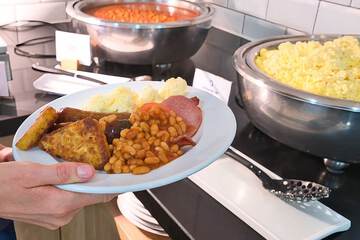 Breakfast buffet