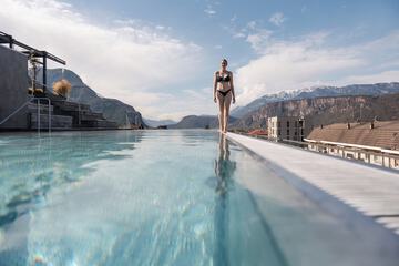 Rooftop pool