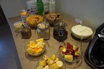 Breakfast buffet