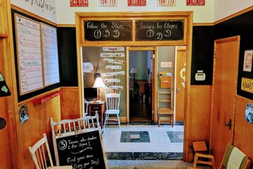 Interior entrance