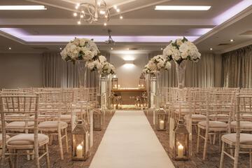 Indoor wedding