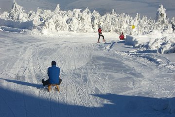 Snowshoeing