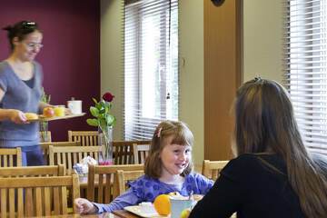 Breakfast area