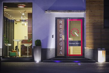 Front of property - evening/night