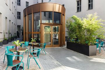 Interior entrance