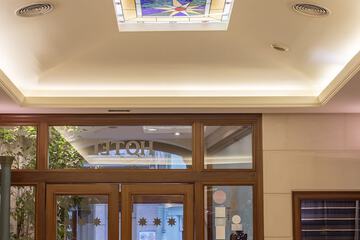 Interior entrance