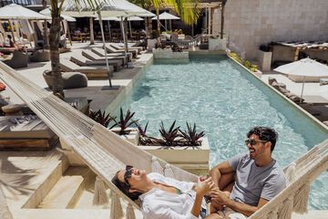 Rooftop pool