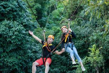 Ziplining
