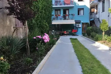 outside