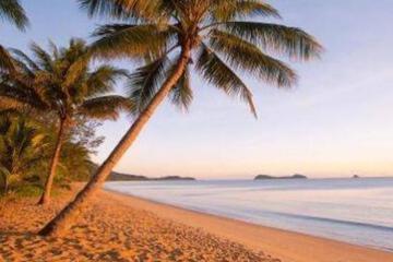 Private beach