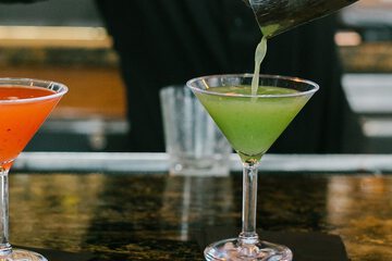 Poolside bar