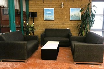 Lobby sitting area