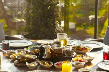 Breakfast area