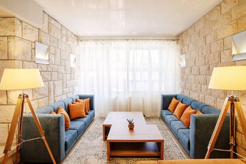 Lobby sitting area