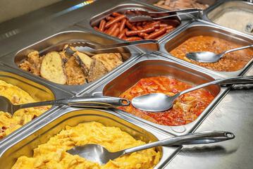 Breakfast buffet