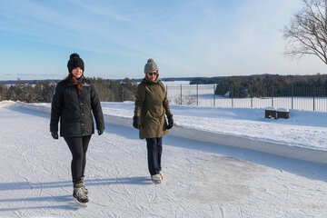 Ice skating