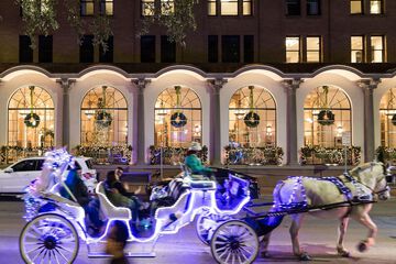 Front of property - evening/night