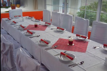 Indoor wedding