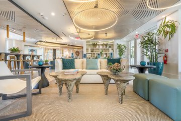 Lobby sitting area