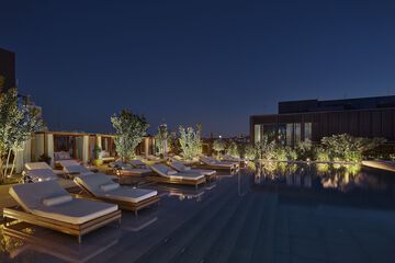 Rooftop pool